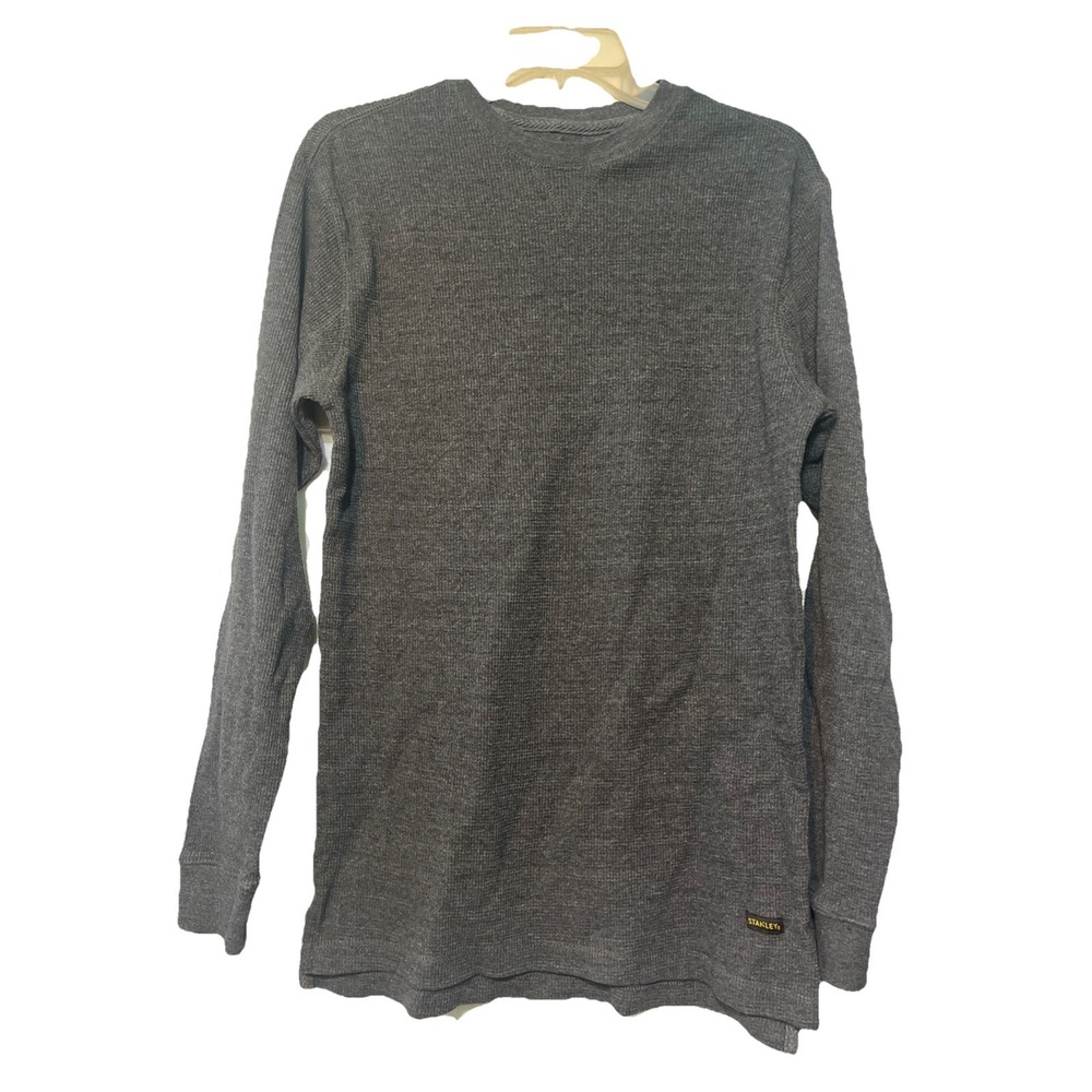 Men's Long Sleeve Size Medium Stanley, Waffle Knit Shirt‎
